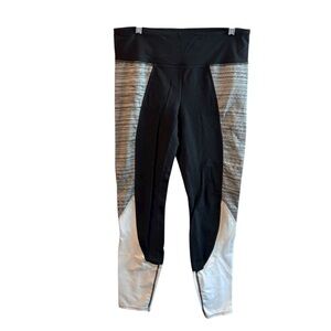 Athleta workout gym athletic ankle Leggings size Large L